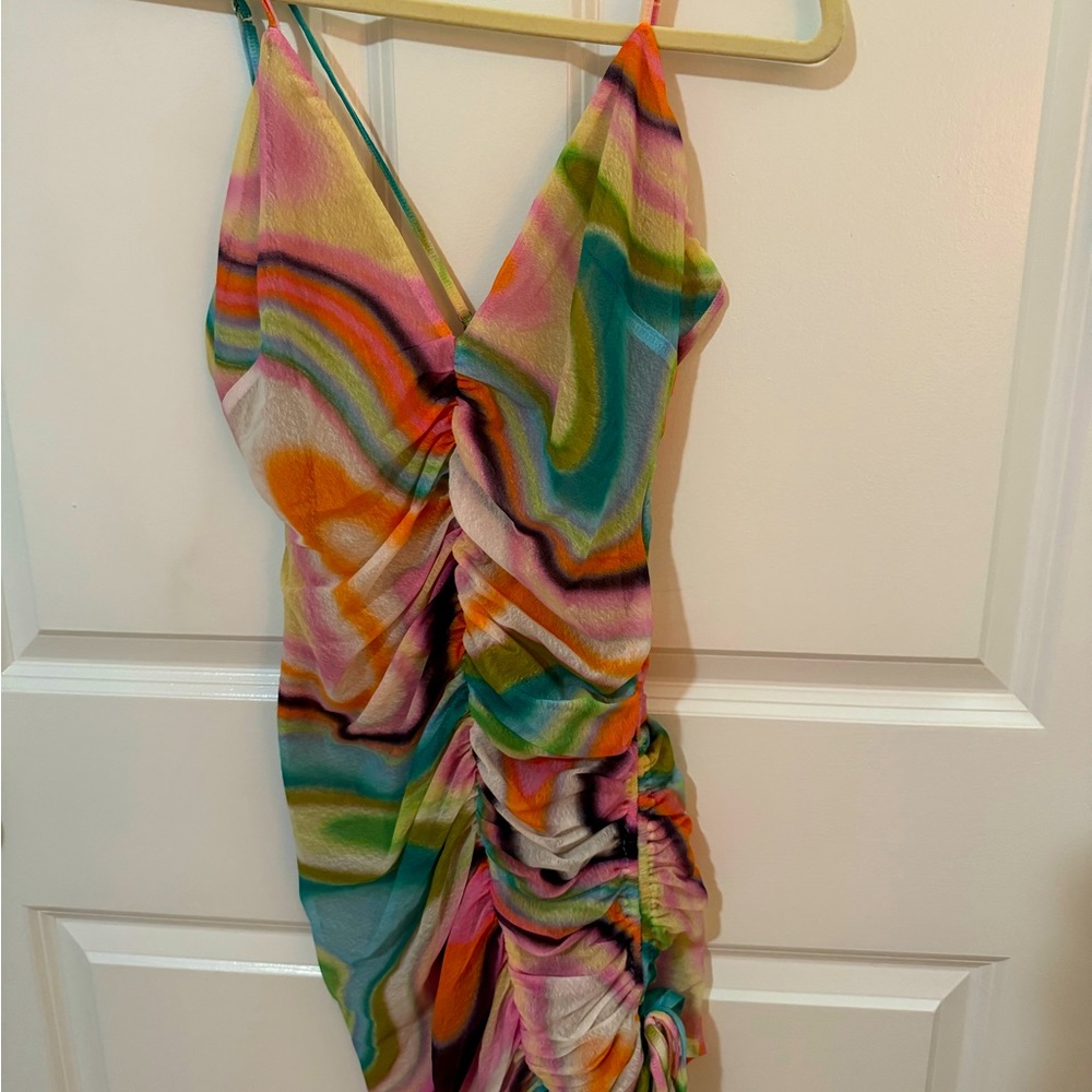 Sucre Mini Dress in Multi Solarized - Picture 5 of 6